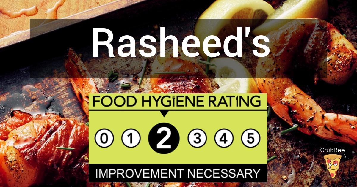 Rasheed S In Sheffield Food Hygiene Rating