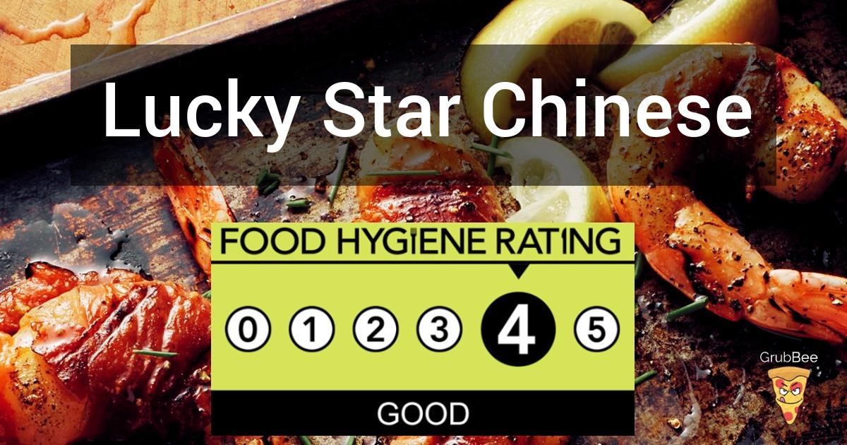 Lucky Star Chinese Takeaway In Blackburn Food Hygiene Rating